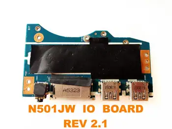 Pôvodný Pre ASUS N501JW USB správnej Zvukovej dosky N501JW IO RADA REV 2.1 testované dobré doprava zadarmo