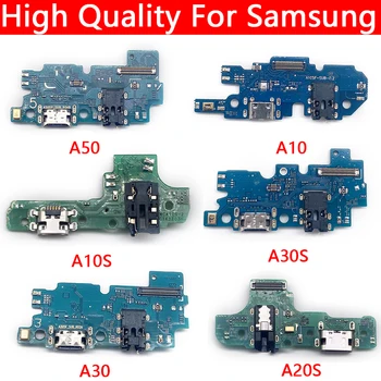 Nabíjanie pomocou pripojenia USB Port Konektor Rada Flex Pre Samsung A10 A10S A20 A20S A21S A30 A30S A31 A40 A50 A50S A51 A750 Nabíjaciu podložku Flex