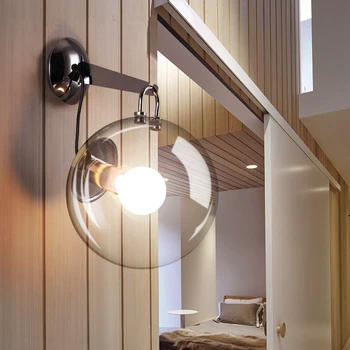 Moderné LED obývacia izba sconces Nordic svietidlá loft osvetlenie spálne nástenné svietidlá Novinka domov deco schodisko nástenné svietidlá