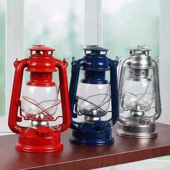 Retro Petrolej Camping Lanternssly Svetlá Vintage Petrolej Lampa Nepresakuje Pečať Vysokej Kvality Nie Je Hrdza Outdoor Camping Svetlá