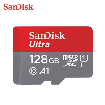 100% Originálne pamäťová karta SanDisk A1 128 GB micro SD Karta 16gb 32gb 64gb class 10 UHS-I, pamäťové flash TF KARTA 256 GB microsd