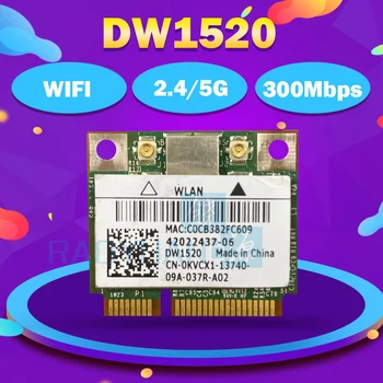 Broadcom BCM943224HMS DW1520 dvojpásmový Bezdrôtový AGN Half MINI PCI-E Karty WIFI pre DELL