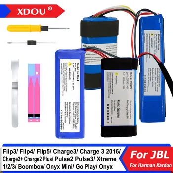 Pôvodné XDOU Batérie Pre JBL Charge Flip Pulz Xtreme Boombox 1 2 3 4 5 Pre Harman Kardon Go Hrať Onyx Mini Reproduktor Bateria