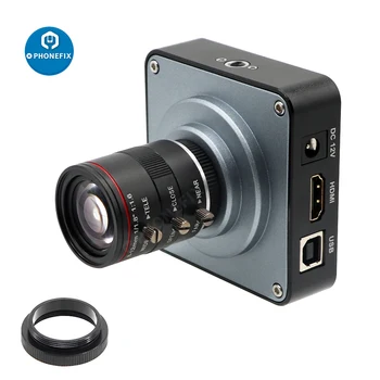 38MP HDMI Kamera 1080P USB HD Streaming Webcam Nahrávanie 60FPS Priemysel C/CS-Mount Kamery s 6-12 mm alebo 6-60mm Varifokálny Objektív