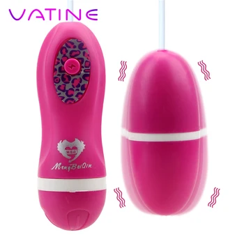 VATINE Výkonné Vibračné Vajíčko Bullet Vibrátor G-Spot Masér Stimulátor Klitorisu Masturbácia, Sexuálne Hračky pre Ženy, Dospelých Produkt