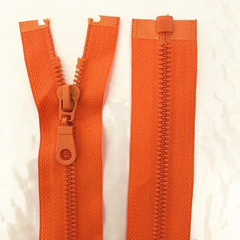 2 ks 5# orange 25/30/35/40/50/55/60/70 cm odnímateľný živice zips otvorenie automatické ekologické zamykanie plastový zips šitie