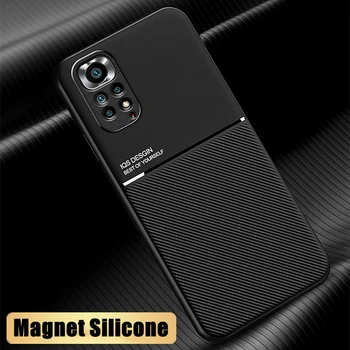 Magnet Prípade Pre Xiao Redmi Poznámka 11 10 9 8 Pro 5 7 8T 11S 10S 9S 10 TON 9T 7A 8A 9A 9AT 9C NFC 10C Shockproof Silikónové puzdro