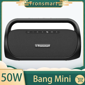 Tronsmart Bang Mini 50W Prenosné Strany Reproduktor, SoundPulse Audio, Bluetooth, 5.3, 15H Prázdno, NFC, IPX6 Nepremokavé