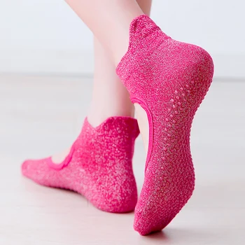 2020 Professional Anti-Sklzu Jogy Ponožky Ženy, Športové Priedušná Pilates Ponožky Bavlna Balet Chránič Päty Tanec Papuče Ponožky