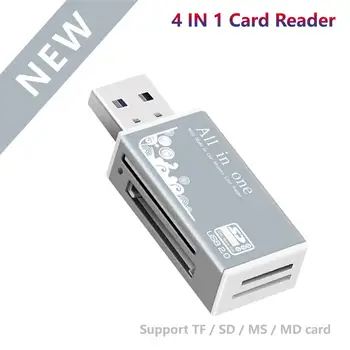6 Farbách, Všetko v 1, Usb Čítačku Karty High Speed SD TF usb 2.0 Micro SD Kariet Micro USB Pamäť, MS Kariet