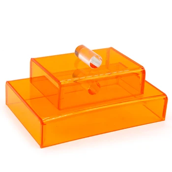 1Pc Zubné Živice Tieniaci Box S/L Plastové Ústne Svetlo-Dôkaz Estetické Ochranný Kryt, Zubár Materiál Úložný Box