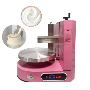 Narodeninovú Tortu Krém Šíri Stroj Na Pečenie Cake Shop Kolo Tortu Nivelačný Prístroj Tortu Rozmetadlo Vyhladenie Stroj