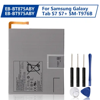 Náhradná Batéria EB-BT975ABY EB-BT875ABY Pre Samsung Galaxy Tab S7+ SM-T976B SM-T970 Galaxy Tab S7 SM-T875 Tablet Batérie