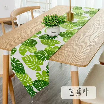 Kvet obrus Strany Svadobné Dekorácie látkové bambusové carvas handričkou Stôl Runner Tkaniny Pokrytie