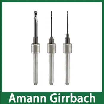 Amann Girrbach Konci Mlyn s DLC Kabát pre oxid zirkoničitý, Vosk 0.6 mm, 1,0 mm, 2,5 mm
