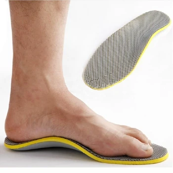 HENGSONG Mužov Ortopedické Vložky 3D Flatfoot Ploché Nohy s Protetických Arch Support Vložky Vysoký Oblúk Obuvi Pad Stielka RD672433