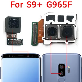 Pôvodný Pre Samsung Galaxy S9 Plus G965F Predná parkovacia Zadná Kamera Čelného Hlavným Smerom Modul Kamery Výmena Náhradných Dielov