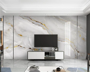 beibehang abstraktných de parede Prispôsobiť novej modernej svetlo luxusné lesklé zlato abstraktné krajiny mramoru TV tapetu pozadia