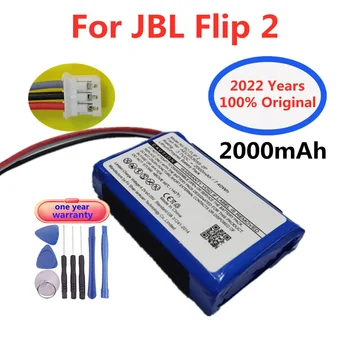 Pôvodné 3,7 V/2000mAh Reproduktor Batérie Pre JBL Flip 2 Flip2 Flip II (2013) Špeciálne Vydanie Bluetooth Audio batérie AEC653055-komã © tou je 2p