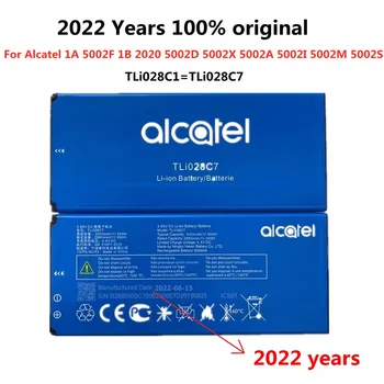 2022 rokov Originálne Batérie TLi028C1 TLi028C7 3000mAh Pre Alcatel 1A 5002F 1B 2020 5002D 5002X 5002A 5002I 5002M 5002S Batérie