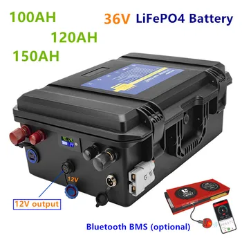 36V100AH 150AH LiFePO4 Batérie 100ah 150ah lifepo4 36v batérie Lítium železa fosfát batéria pre elektrický motor,motor