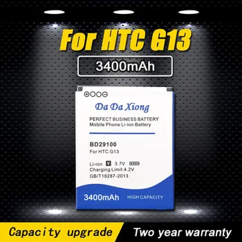 Vysoká Kvalita 3400mAh BD29100 Telefón Batéria Pre HTC G13 Wildfire S A510e A510C T9292 HD3 S HD7 PG76100