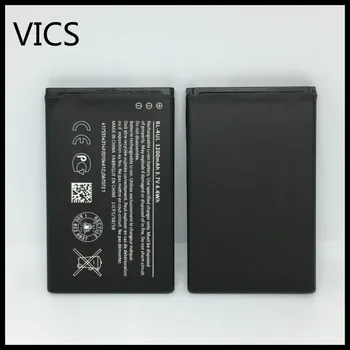 Pôvodné VICS Batérie 4UL BL-4UL 1200mAh Nabíjateľná Li-ion 4UL Batérie Pre Nokia Lumia 225 Asha 225 Asha225 BATÉRIE BL4UL
