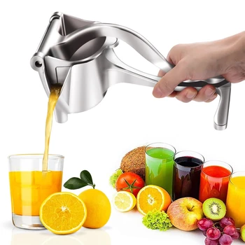Prenosný Ručný Odšťavovač Ovocia 304 Nerezovej Ocele, Kuchynské Doplnky Nástroje Citrusové Surové Strane Vylisované Citrónovej Orange Juice Maker