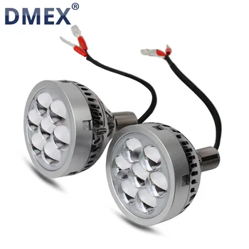 DMEX 3,0 palca 21W 5500K White High Beam LED Projektor Objektív s Diablom Svetlá na Auto H4 H7 9005/HB3 9006/HB4 Svetlometu Dom