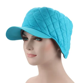 2022 Nové pánske dámske zimné klobúk vetru windbreaker textílie teplé ochranu sluchu plus velvet hrubé baseball cap