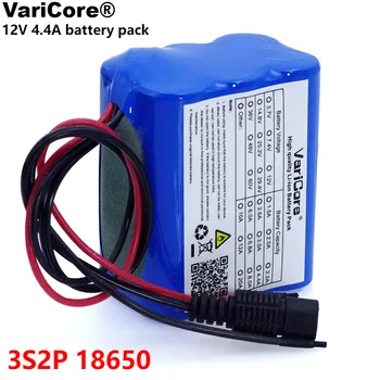 VariCore 12v 4.4 Ah 4400mAh 18650 Nabíjateľných batérií 12V s BMS Lítiové Batérie Ochrany Rada CCTV Kameru Monitor UES