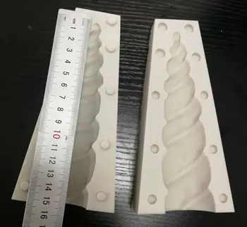 Tortu Nástroj, 6 palcový 3D jednorožec horn Silikónové formy Plesne Svadobné Čokoláda nástroje fondant Tortu Pečenie Námrazy Ľad