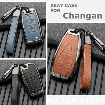 Kľúčové puzdro Pre Changan CS35 Plus CS55 CS75 CS95 CS85 CS25 CS15 CX70 X70A A800 V3 V5, V7 Diaľkové Fob Príslušenstvo
