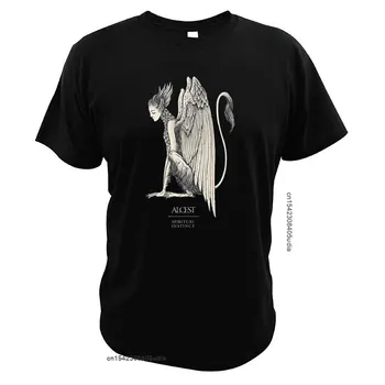 Duchovné Inštinkt T Shirt Alcest Album T Shirt Francúzske Post-Metalová Kapela Bavlna Pohodlné Eú Veľkosť Tee Topy Muži Ženy Tričko