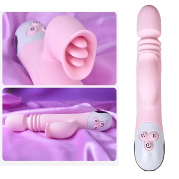 Nepremokavé Lízanie Kúrenie Tlačením Upozorňuje Žena Stimulátor Klitorisu Žena Masturbator sex stroje dospelých vibrátor s USB