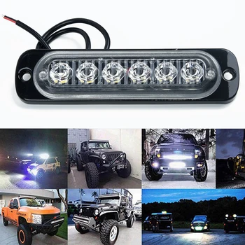 Auto 12W 12v LED Pracovné Svetlo Bar Jazdy Lampa Hmlové Svetlá Pre Off-Road SUV Auto, Loď Truck LED Svetlá pre Denné Beží Svetlo