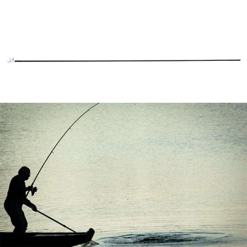 Rybársky Prút Tipy 2 Intervaloch Pevné A Duté Uhlíka Dlhý Prút Príslušenstvo 56 cm