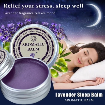 Thailan Aromatická Levanduľa Spánku Pomoc Upokojiť Pomôcť Spánku Krém, Balzam Esenciálny Olej, Liečba Nespavosti Zmierniť Stres, Úzkosť Krém