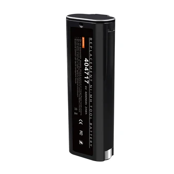 Bonacell batérie 6V Paslode 4000mAh NI-MH Batéria pre 404717 B20544E BCPAS-404717 404400 900400 900420 900600 901000 902