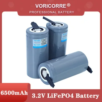 VariCore 3.2 V 32700 6500mAh LiFePO4 Batérie 35A Kontinuálne Vypúšťanie Maximálne 55A Vysoký výkon batérie+Nikel listov