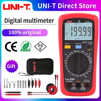 JEDNOTKA Palm Veľkosť Multimeter Odpor Opatrenie LCD AC DC 2mF Kapacita NCV Tester Podsvietenie UT33A+ /UT33B+ /UT33C+ /UT33D+