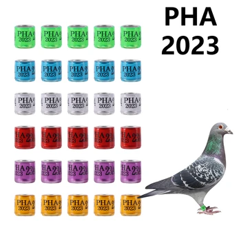 ÚVZ 2023 Päť-farebný Papagáj Holub Letového Výcviku Členok Krúžok Vnútorný Priemer 8x11mm Hliníka, Plastu Vták Krúžok Vták Nástroj