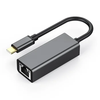 USB C K Ethernet Adaptér Typ C Do RJ45 Lan Počítača na Konektor pre MacBook Pro Samsung Galaxy s rezacím zariadením S10/S9/Poznámka 20 USB C Sieťová Karta