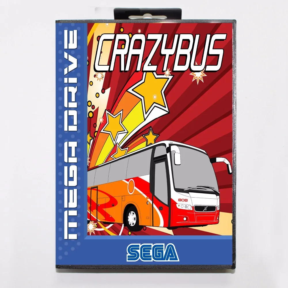 Blázon Bus 16 bit MD Hra Karty S Retail Box Pre Sega Megadrive/Genesis Obrázok 0