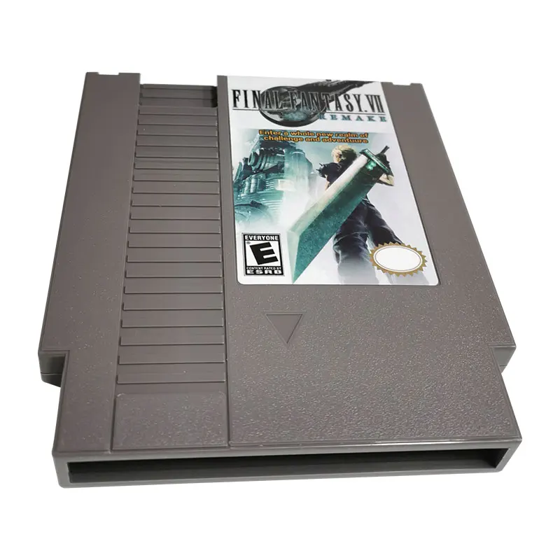 Final Fantasy VII-Klasické Hack Video NES Hra Kazety pre 8 Bitový 72 Pin Herné Konzoly NES Obrázok 0