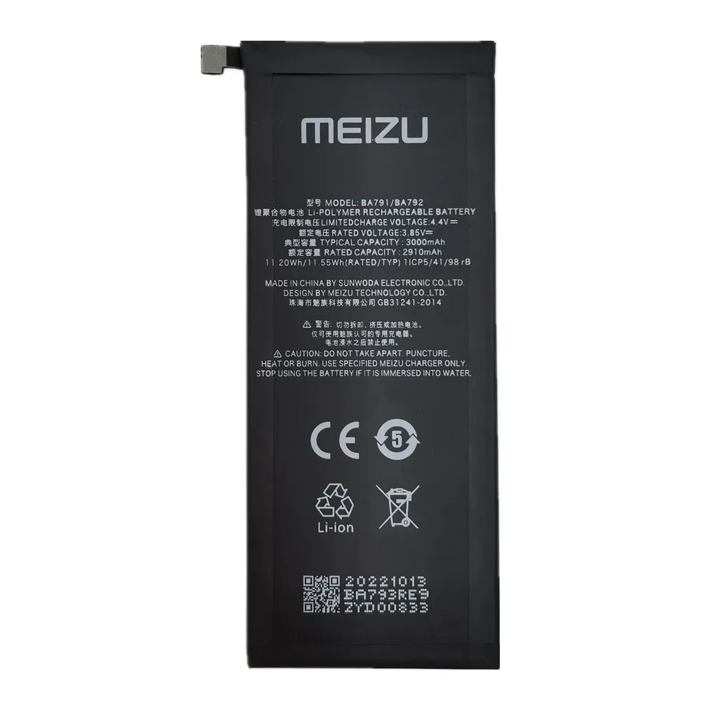 2022 rokov BA792 Originálne Batérie Pre Meizu Pro 7 Pro7 M792Q M792C M792H 3000Ah Kvalitné Batérie Telefónu Na Sklade + Nástroje Obrázok 1