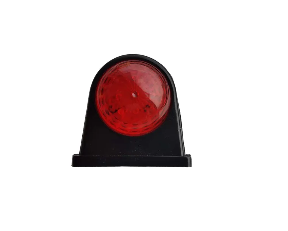 1pair 12V 24V LED, Bočné obrysové Svetlá Pre nákladné Vozidlo Prívesu Traktora Červené Biele Pozícia Svetlo Zadné Bočné indikačné Svetlá Pre DAF, Scania Obrázok 1