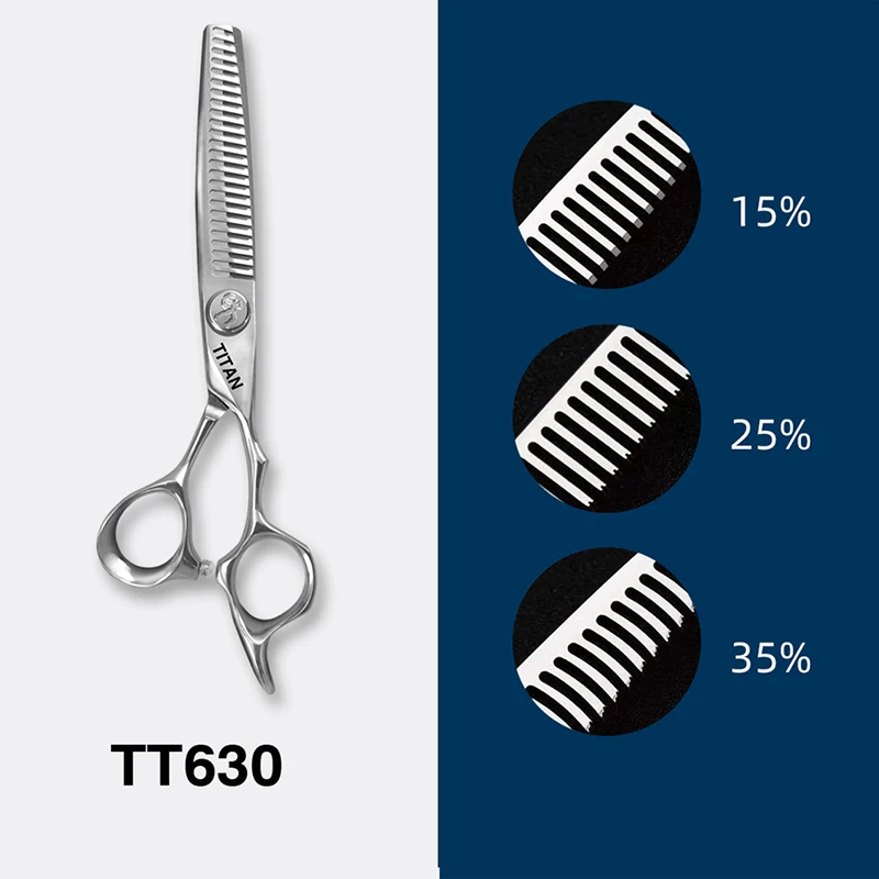 Titan 6inch rez dobre obväzu vlasov profesionálne kaderníctvo vlasy nožnice na vlasy Obrázok 1