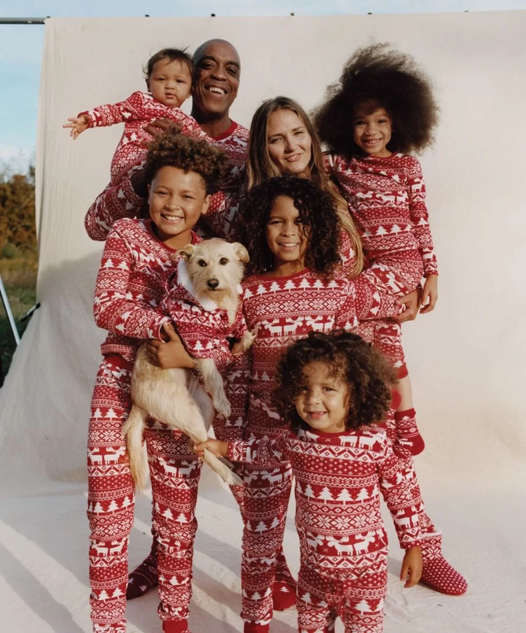 Vianočné Rodič-dieťa Oblečenie Vianočné Tlač Nový Rodič-dieťa, oblečenie pre voľný čas Pyžamo Nastaviť Obrázok 1