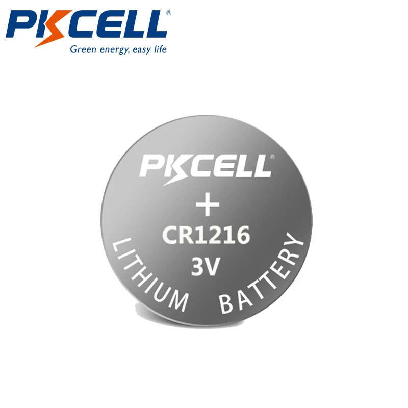 30Pcs/6Pack PKCELL CR1216 Lítiové gombíkové Batérie gombíková 3V pre Sledovať Elektronická Hračka na Diaľkové Obrázok 1